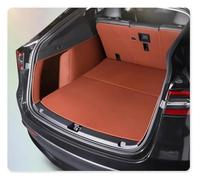 Alfombrilla Maletero para Tesla para Model Y para 3 2017-2023 Alfombrillas Completas Impermeables Maletero Trasero(Brown)