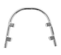 Alfombrilla Maletero Para Vespa Para GTV300 Para GTS250 Para GTS300 2008-2022 Portaequipajes Trasero Soporte Barra Agarre Pasajero Bandeja Maletero(Chrome)