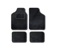 Alfombrilla Moqueta ABC Torino Negra 4 Piezas
