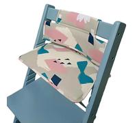 Alfombrilla multiusos para asiento de trona infantil, respaldo para el hogar, viajes y al aire libre, cojín de espuma de poliuretano, diseño fácil de limpiar, funda de asiento