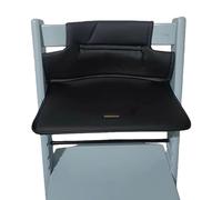 Alfombrilla multiusos para asiento de trona infantil, respaldo para el hogar, viajes y al aire libre, cojín de espuma de poliuretano, diseño fácil de usar, antideslizante, respaldo de almohadilla de