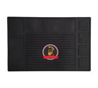 Alfombrilla Organizadora de Peluquero, Alfombrilla de Peluquero Magnética Antideslizante Flexible Profesional, Alfombrilla de Estación de Peluquero de Silicona para Cortaúñas, Recortadora, Tijeras