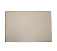 Alfombrilla para Alimentar a Las Mascotas, Mantel Individual de Silicona para Comida y Agua de Perro con Bordes elevados, Antideslizante, Lavable y Apto para lavavajillas; (Beige)