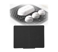 Alfombrilla para café, 40*31*1,8 cm, Alfombrilla para cafetera, Alfombrilla para escurrir platos, Escurreplatos silicona, resistente al calor y antideslizante, adecuado para fregaderos de cocina