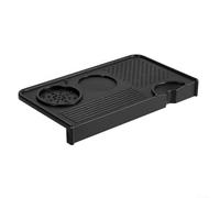 Alfombrilla para café espresso con construcción de silicona resistente de 7 mm que soporta un uso intensivo en entornos de café domésticos o comerciales