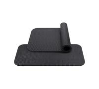 Alfombrilla para ciclotrainer - Base doble cara gruesa plegable para equipo de fitness - Protector para suelo de bicicleta estacionaria de interior - para caminar gimnasio doméstico bicicleta