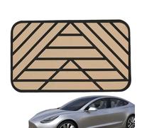 Alfombrilla para Coche - 27x16cm, PVC | Parche De Alfombra De Suelo De Coche para Talón | Plato De Reposapiés Y Pedal para Protección del Suelo del Vehículo con Kit De Aguja E Incluido para Fácil
