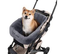 Alfombrilla para cochecito de bebé para mascotas, cojín impermeable para cochecito de mascotas, forro magnético para cachorros, gatitos, caminar, playa, conducir, viajes, hospital, compras, café