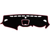 Alfombrilla para cubierta tablero Para Hyundai Para Santa Para Fe 3 Para DM 2013 2014 2015-2017 Parasol Estera Tablero Accesorios Antideslizantes Cubierta Salpicadero Coche(RHD Red Side)