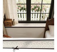 Alfombrilla para El Alféizar de La Ventana Cubierta Alféizar Ventana Enrollable Recortable, Tapete Antideslizante Alféizar Ventana, Cojín Tierra Diatomeas Prueba(Style B,L290x20cm(114x8"))