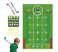 Alfombrilla para entrenamiento de swing de golf - Alfombra de práctica para acercarse | Juego de entrenamiento para juegos de acercamiento para jóvenes, adolescentes, ciclistas, golfistas, esposas