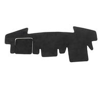 Alfombrilla para Evitar La Luz para Daihatsu Taft Serie 900 Cubierta para Tablero Alfombrilla Accesorios para Automóvil Parasol Alfombra Protectora para Salpicadero(Black RHD)
