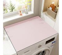 Alfombrilla para fregadero de cocina superabsorbente, parte trasera de goma antideslizante, almohadilla de secado de platos resistente a las manchas, ideal para cocina y baño, rosa, 30 x 120 cm