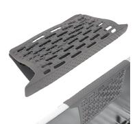 Alfombrilla para fregadero-Protector divisor de fregadero doble con ventosas y orificios de drenaje, alfombrilla de silicona resistente al calor para platos y utensilios