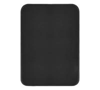 Alfombrilla para hoyo de 60 x 40 cm, resistente al calor, a prueba de aceite, impermeable, para uso en interiores, para carbón y parrillas, tapete a prueba de aceite