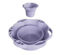 Alfombrilla para la limpieza de pinceles de maquillaje, herramienta para lavar pinceles cosméticos | Exfoliante plegable con soporte de secado adecuado para esponjas secado al aire viaje