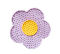 Alfombrilla para Lamer para Perros En Forma De Flor - Almohadilla para Lame