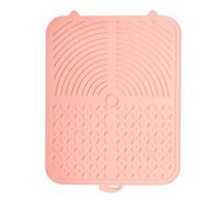 Alfombrilla para lamer Perros, Almohadilla de alimentación Lenta para Mascotas, Alivio de la ansiedad, Resistente al Calor, Inodoro para Perros, Gatos, Mascotas de Razas pequeñas, (Rosa)