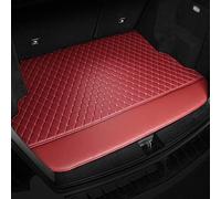 Alfombrilla para Maletero De Coche Almohadilla Pie Totalmente Rodeada para Tesla para Modelo 3 para Model Y para S para X Juego Alfombrillas Protector Alfombra Forro Bandeja(Wind Red,1PCS A)