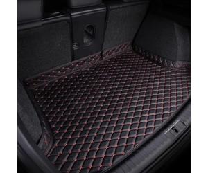 Alfombrilla para Maletero de Coche para Toyota Crown 2005-2009, Black and Red