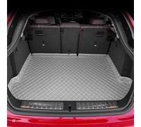 Alfombrilla para maletero de coche para Volkswagen VW Jetta 2012 2013 2014 2015 2016 2017 2018, forro de carga de piel sintética de ajuste personalizado, protector de maletero trasero impermeable para