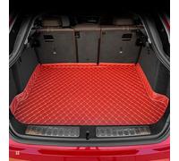 Alfombrilla para maletero de coche para Volkswagen VW Jetta 2012 2013 2014 2015 2016 2017 2018, forro de carga de piel sintética de ajuste personalizado, protector de maletero trasero impermeable para