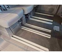 Alfombrilla para maletero de invitados, apta para Volkswagen VW T7 California Beach Camper con mini brecha extensible en la parte trasera