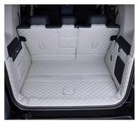 Alfombrilla para Maletero para BYD para Leopard 5 para FangChengBao 5 2023 2024 Alfombrilla Protectora para Asiento Trasero De Coche(Gray White)