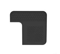 Alfombrilla para máquina de espresso para modelos ES601 ES701, material de silicona apto para alimentos, ofrece resistencia al calor y áreas de almacenamiento dedicadas (negro A)