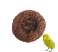 Alfombrilla para nido de pájaros, 11 cm, suave, respetuosa con el medio ambiente, cama para pájaros de fibra natural, no tóxica con cómodo cojín | Práctico accesorio de hábitat para pájaros pequeños