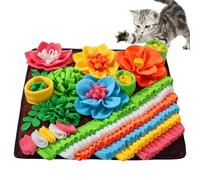 Alfombrilla para olfatear para perros - Base de búsqueda de comida, entrenador enriquecedor, actividad aromática suave, dispositivo de alimentación interactiva | Desarrollo del comportamiento de