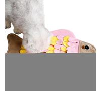 Alfombrilla Para Olfatear Perros - 14,17x10,24 Pulgadas Fieltro Almohadilla | Interactiva Estera Excavación - Accesorio Divertido Para Perros Gatos Jugar Comer Entrenamiento Inteligent Entretenimiento