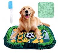 Alfombrilla para perros y lamedores con ventosas, 70 x 50 cm, alfombrillas de alimentación interactivas para aliviar la ansiedad, juego de inteligencia para cachorros, fomenta las habilidades