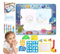 Alfombrilla para pintura al agua, bloque de dibujo para garabatos de agua | Alfombrilla para 150 x 90 cm - Alfombrilla reutilizable para pintura ad, juego de pintura para niños, senz