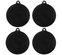 Alfombrilla para placa de cocción de inducción, alfombrilla protectora para ollas de inducción doméstica de silicona, alfombrilla redonda de 22 cm con resistencia a altas temperaturas, solo