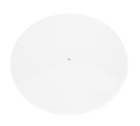 Alfombrilla para Plato Giratorio, Diseño de Silicona de Goma para Tocadiscos de 12 Pulgadas, Reduce el Ruido del Polvo Estático, Reemplazo de Alfombrilla Acrílica para Plato (B)