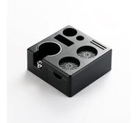 Alfombrilla para prensar café Estación de apisonamiento para café espresso y organizador de utensilios (Coffee Tamping Station Black)