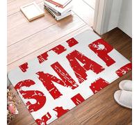 Alfombrilla para Puerta Jiu Jitsu Brasileño Tap Snap Or Nap Duradera Alfombra Entrada Interior Fino Tapete Entrada Casa para Baño Balcón Dormitorio 60X40Cm