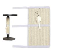 Alfombrilla para rascar gatos, funda adhesiva de sisal para sofá, protector de patas de mesa, para razas pequeñas, medianas y grandes, alquiler de casa, refugio, sala de estar, apartamento