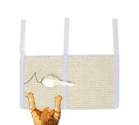 Alfombrilla para rascar gatos para el hogar - Protector adhesivo de muebles de sisal, almohadilla protectora duradera para garras, protector contra rasguños reutilizable | Estera protectora para patas