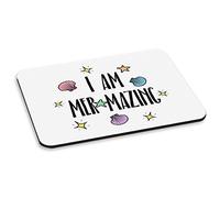 Alfombrilla para ratón de Ordenador con Texto en inglés I Am Mer-Mazing