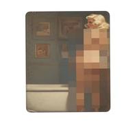 Alfombrilla para Ratón Dormitorios, Bares, Garajes, Jardines, Patios Y Porches Clásicos Y Retro para Chicas. 25X30Cm Antipolvere Alfombrilla De Ratón Pequeña Mouse Mat para Ordenador Computadora