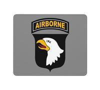 Alfombrilla para Ratón El 101.º Regimiento del Ejército Fue Transportado En Avión. Bordes Cosidos Alfombrilla De Ratón Moderno Tapete Escritorio para Ordenador Portátil Juegos 10X12In