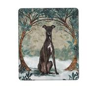 Alfombrilla para Ratón Érase Una Vez Una Chica Que Amaba Mucho El Arte Retro De Los Perros 25X30Cm Pequeña Alfombrilla Antideslizante Tappetino per Mouse para Escritorio Computadora