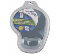 Alfombrilla para ratón Esperanza EA137Y Gel Gris Base Antiderrapante