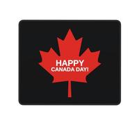 Alfombrilla para Ratón Feliz Día De Canadá Duradero Alfombrilla De Ratón Resistente Gaming Tapete para Oficina Gamer Juegos 10X12In