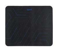 iggual Alfombrilla de ratón Hexa 1 para juegos 32x27 cm 3 mm antideslizante Negro/Azul