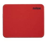 Nilox Alfombrilla de ratón NXMP003 Antideslizante 260x210x3 Roja