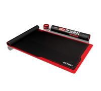 Alfombrilla para ratón Nitro Concepts DM12 XL negro y rojo bordes rematados