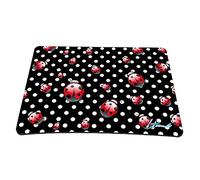Alfombrilla para ratón, Polka dots & Ladybugs, Large